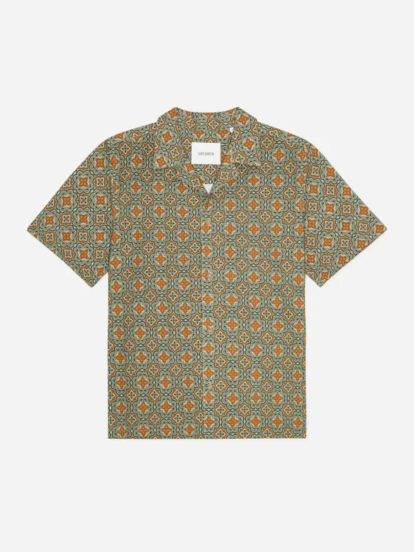 Lukas Arabesque AOP SS Shirt made by Les Deux