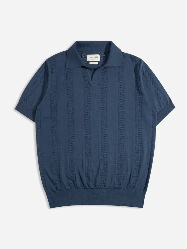 Clifford Knitted Polo made by Far Afield