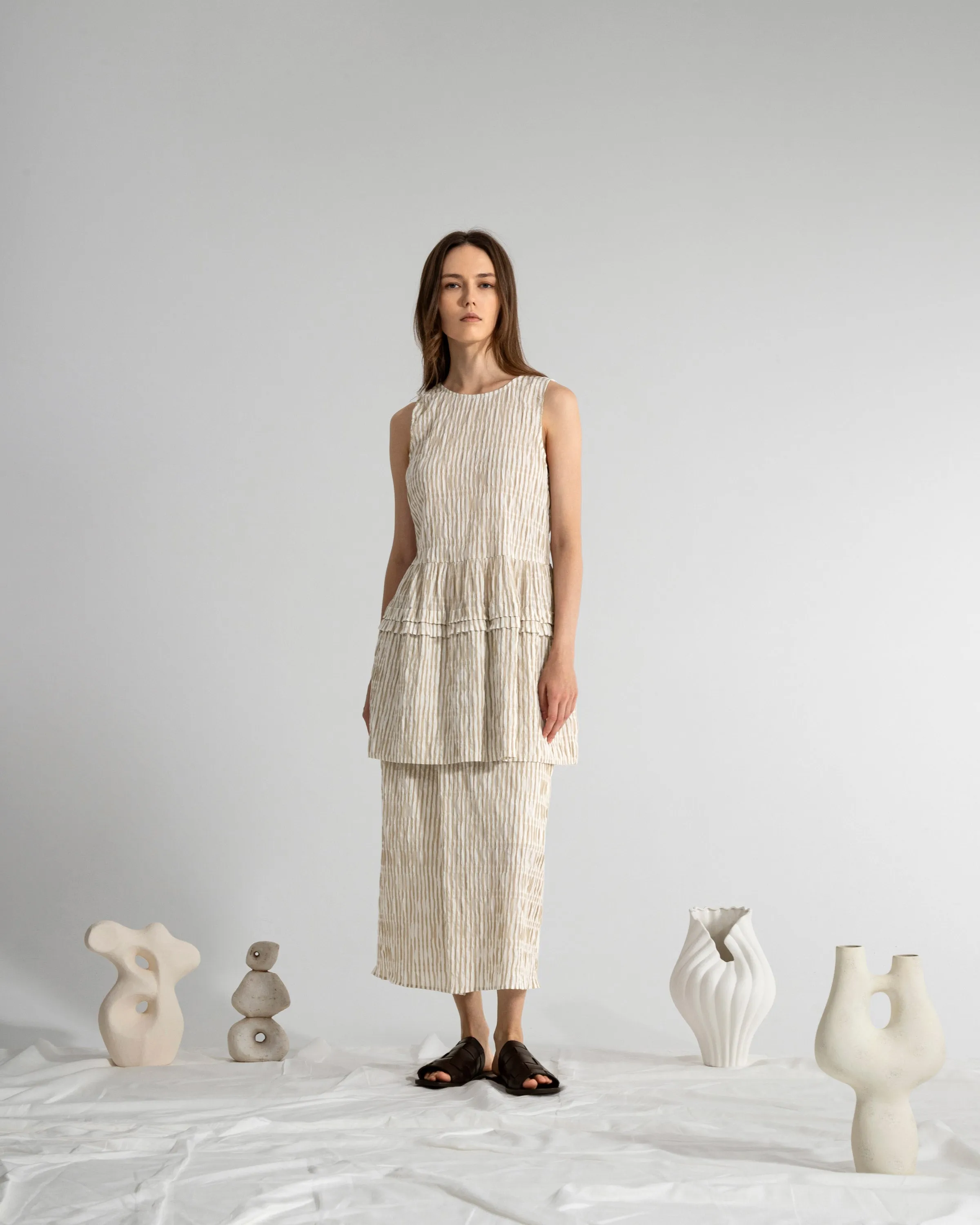 Striped Layer Dress sold by O.N.S product image thumbnail 2