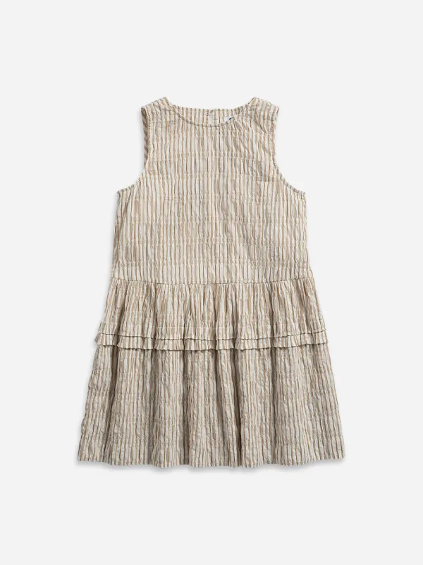Striped Layer Dress made by O.N.S