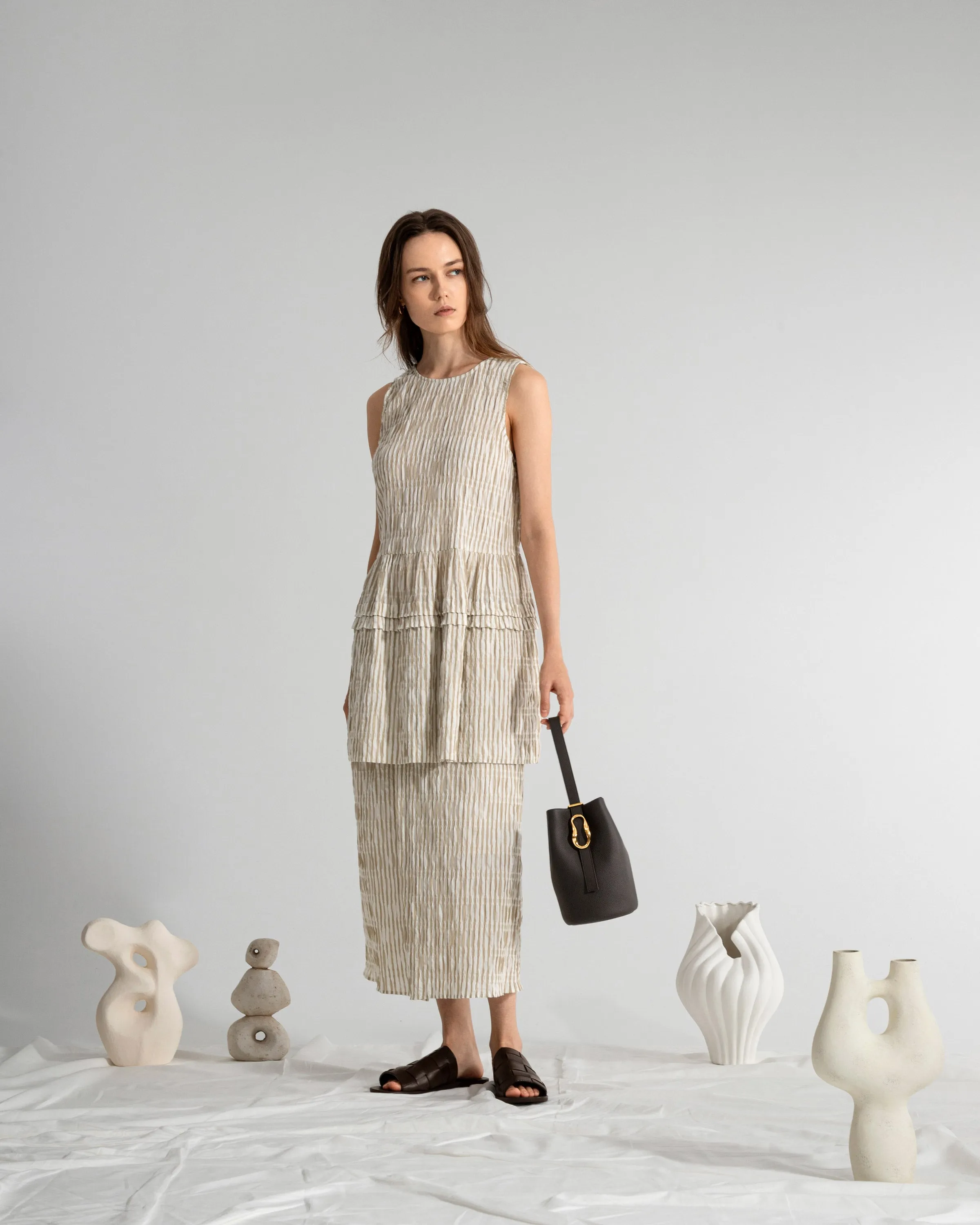 Striped Layer Dress sold by O.N.S product image thumbnail 3