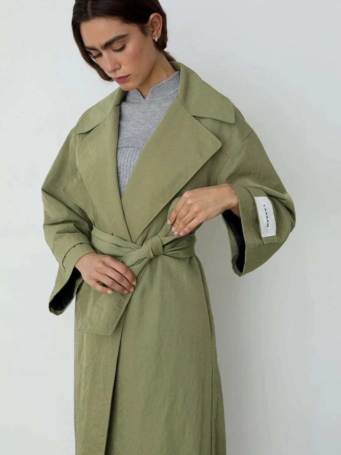Londres Khaki Trench sold by O.N.S product image thumbnail 2