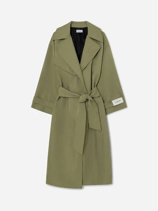 Londres Khaki Trench made by LAAGAM