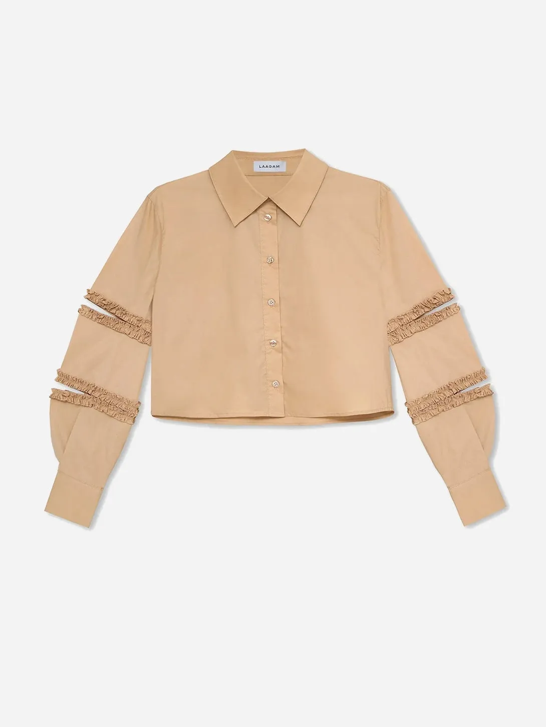 Muna Sand Cut Out Shirt sold by O.N.S