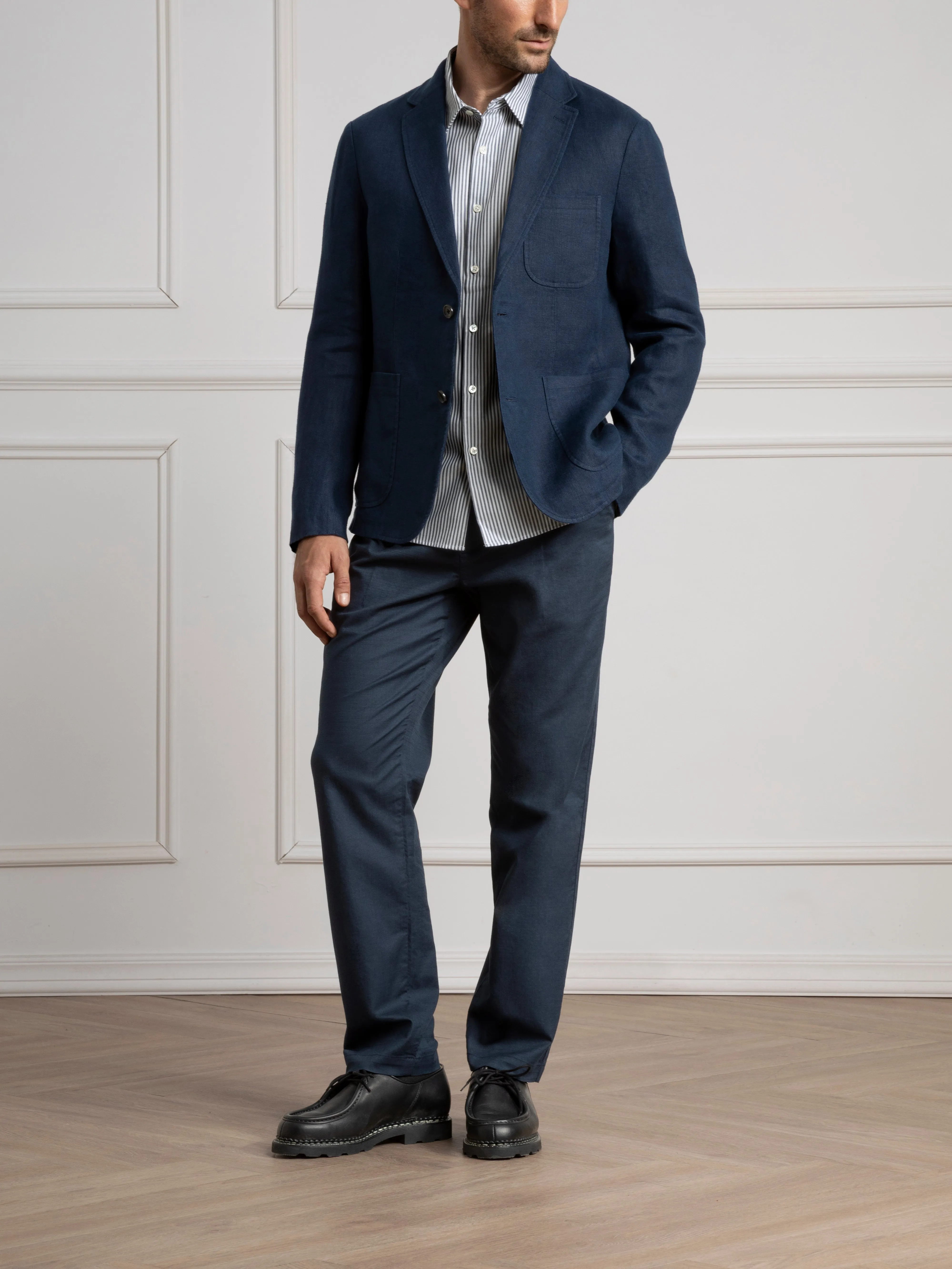 Perry Linen Blazer sold by O.N.S product image thumbnail 2