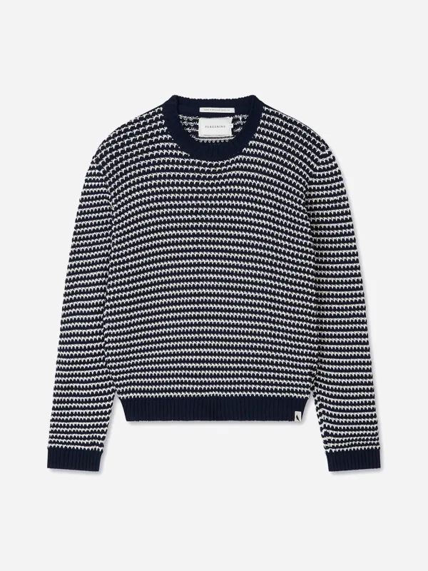 Island Crochet Jumper made by Peregrine