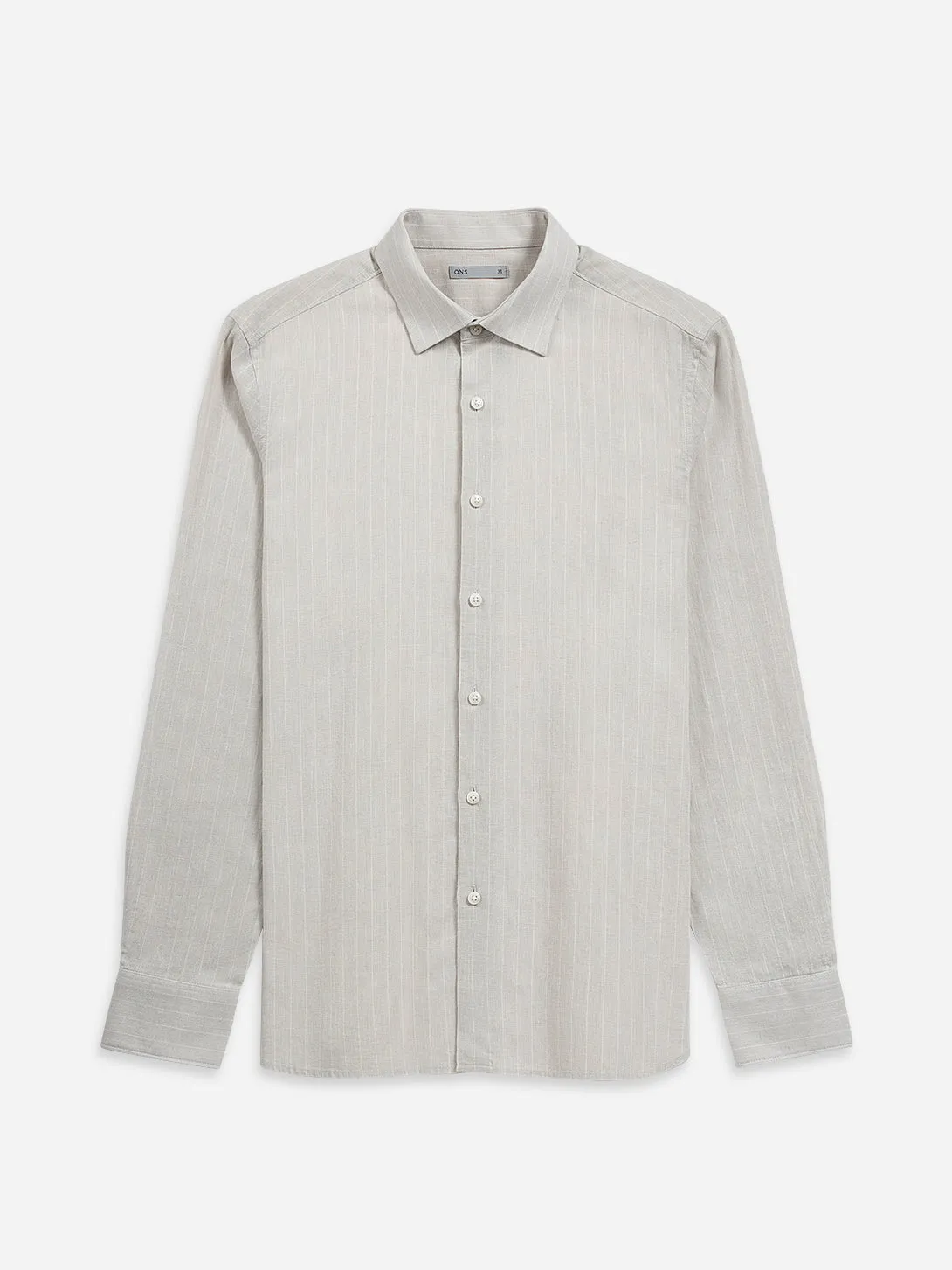 Adrian Pinstripe Shirt sold by O.N.S