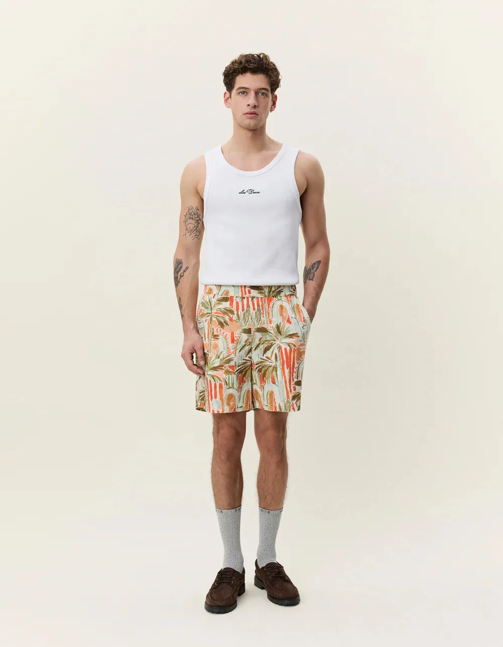 Palm AOP Shorts sold by O.N.S product image thumbnail 2