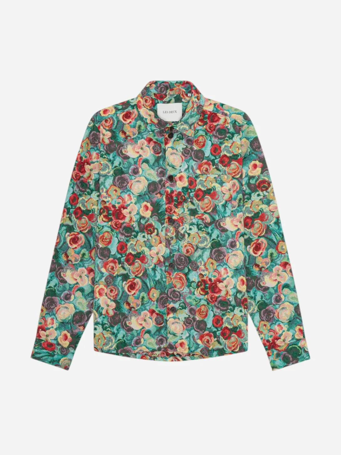 Bouquet Jacquard Overshirt sold by O.N.S