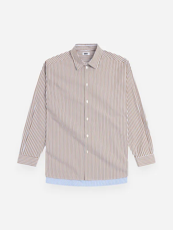 Long Striped Shirt made by KROST