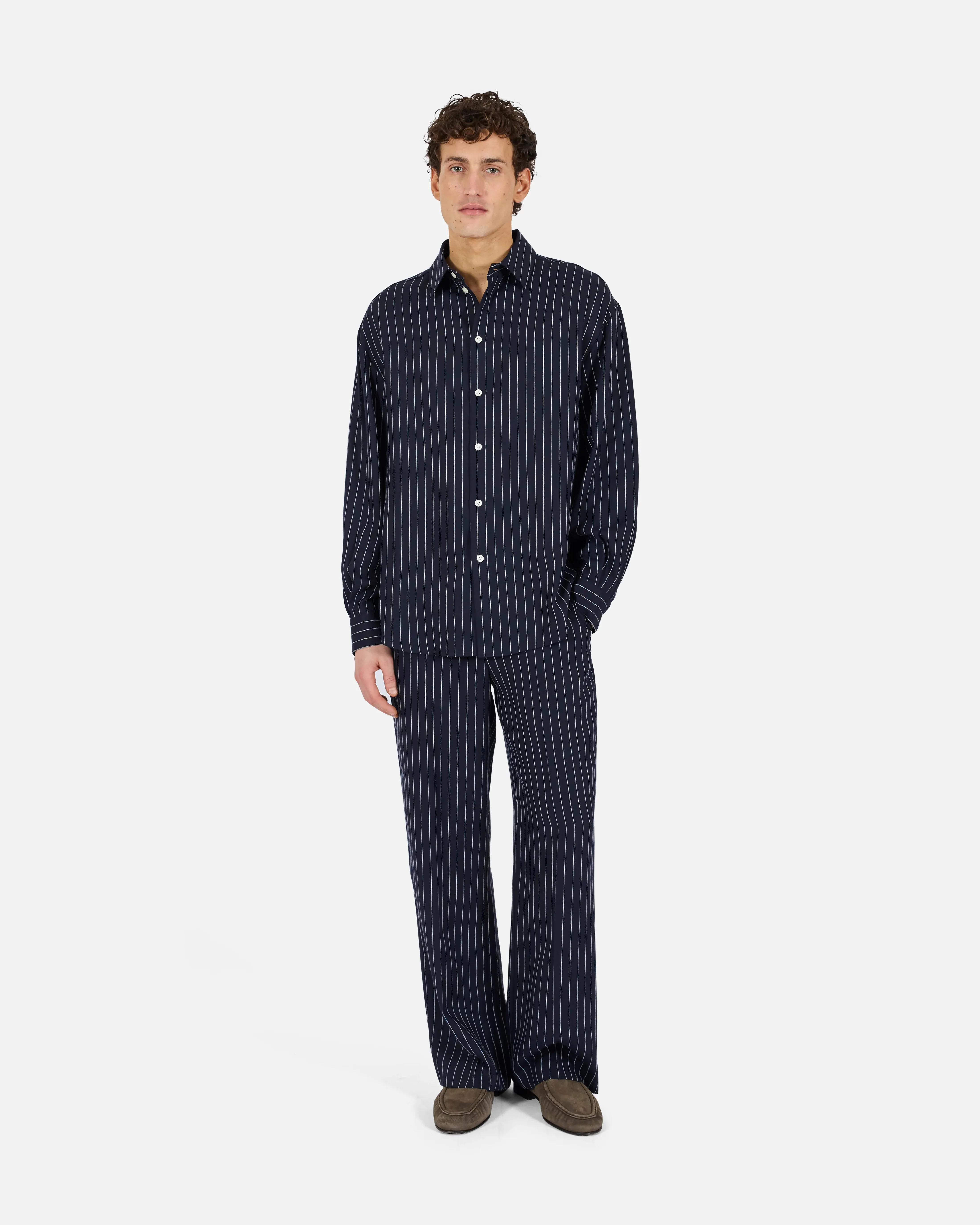 Long Pinstripe Shirt sold by O.N.S product image thumbnail 3