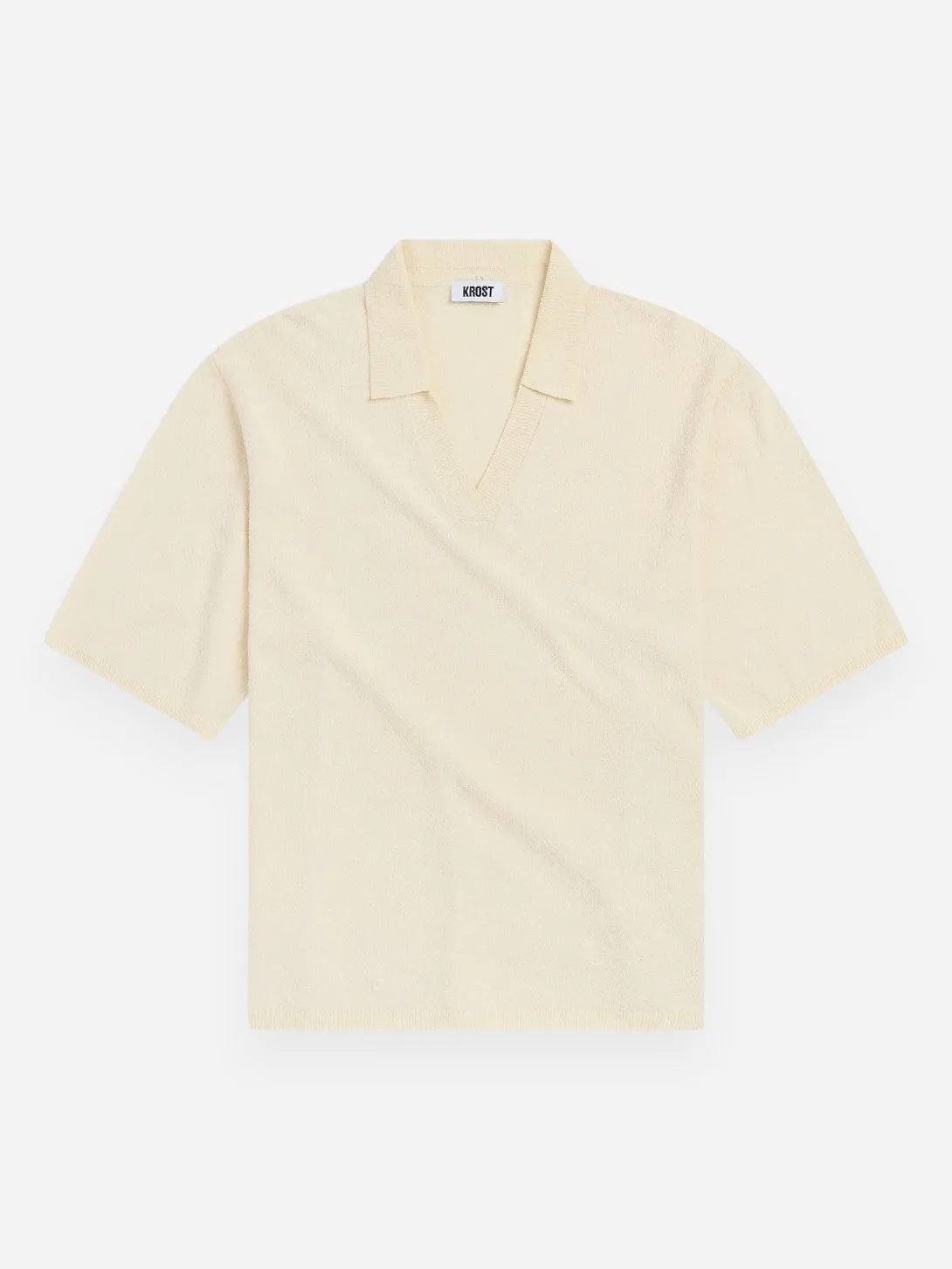 Crepe Knit Polo sold by O.N.S
