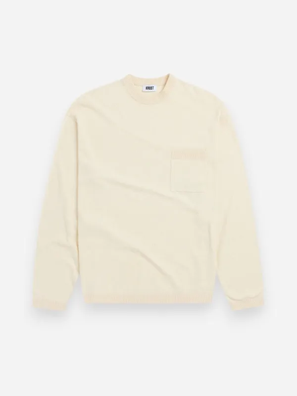 Crepe Knit Long Sleeve Shirt made by KROST