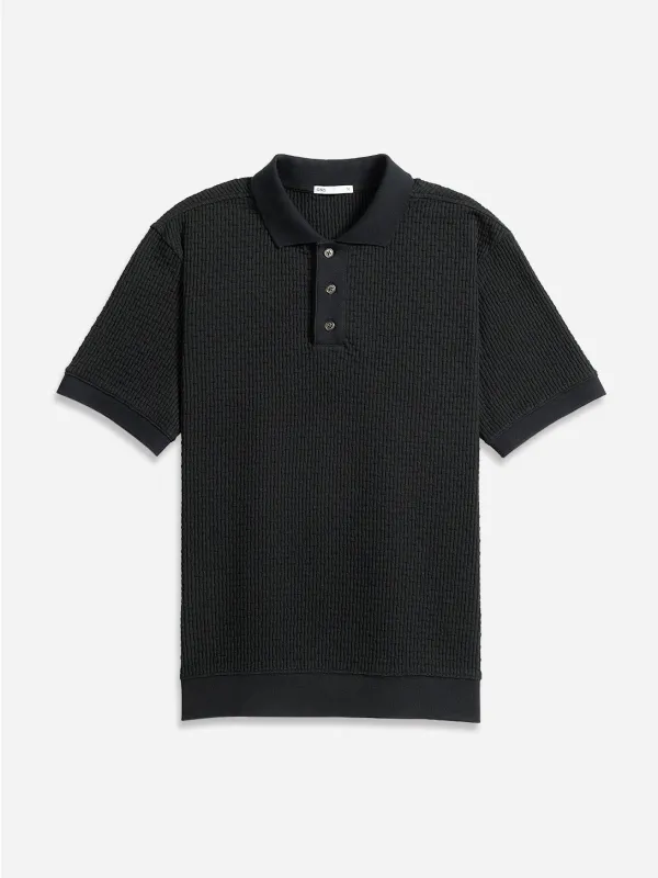 Lind Tuck Stitch Polo made by O.N.S