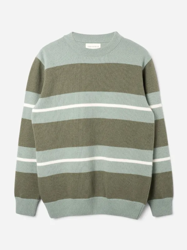 Combin Striped Knit made by Far Afield