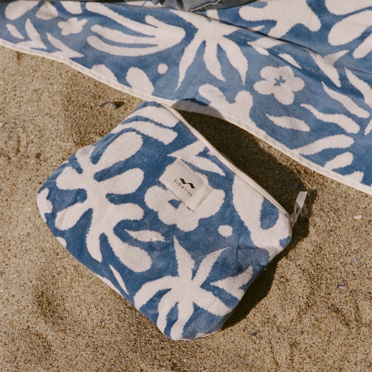 Sunny Terry Pouch - Dusty Blue sold by SLOWTIDE product image thumbnail 4