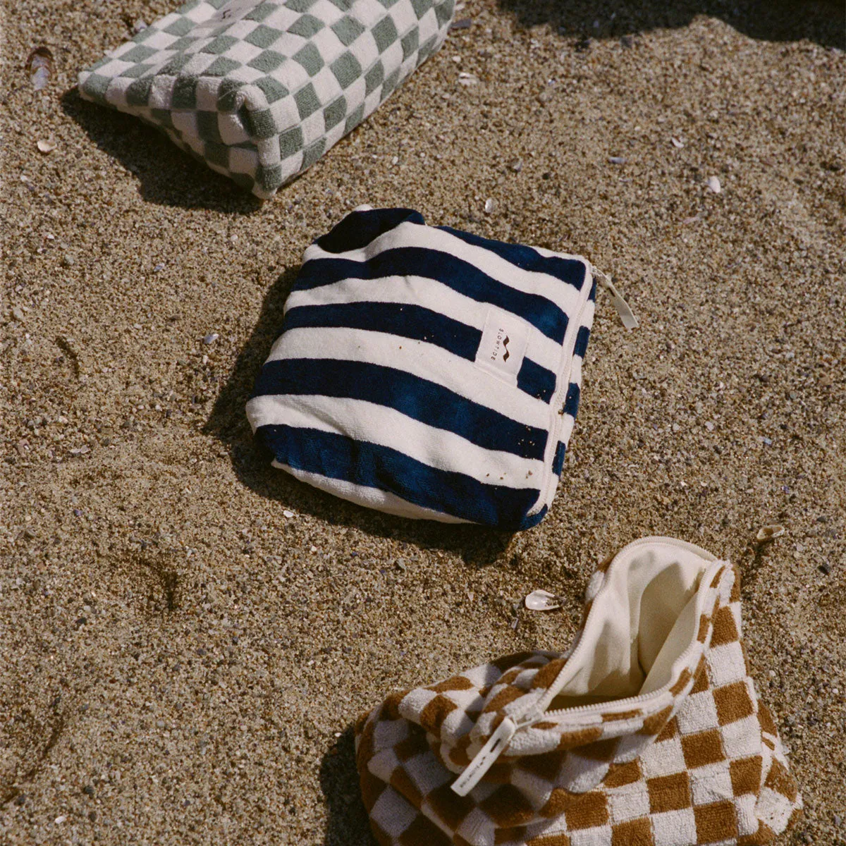 Cabana Terry Pouch - Deep Pool sold by SLOWTIDE product image thumbnail 2