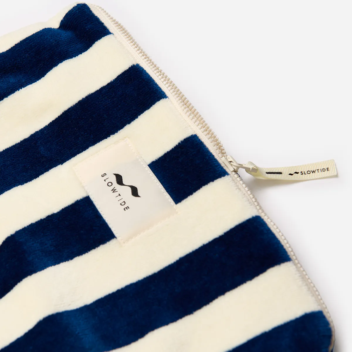 Cabana Terry Pouch - Deep Pool sold by SLOWTIDE product image thumbnail 4