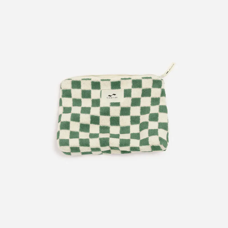 Mate Terry Pouch - Sage sold by SLOWTIDE