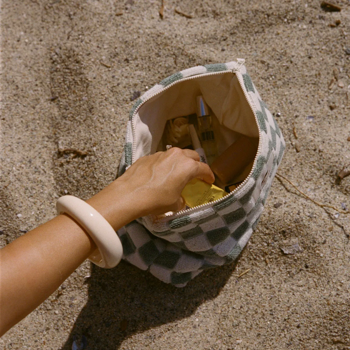 Mate Terry Pouch - Sage sold by SLOWTIDE product image thumbnail 3