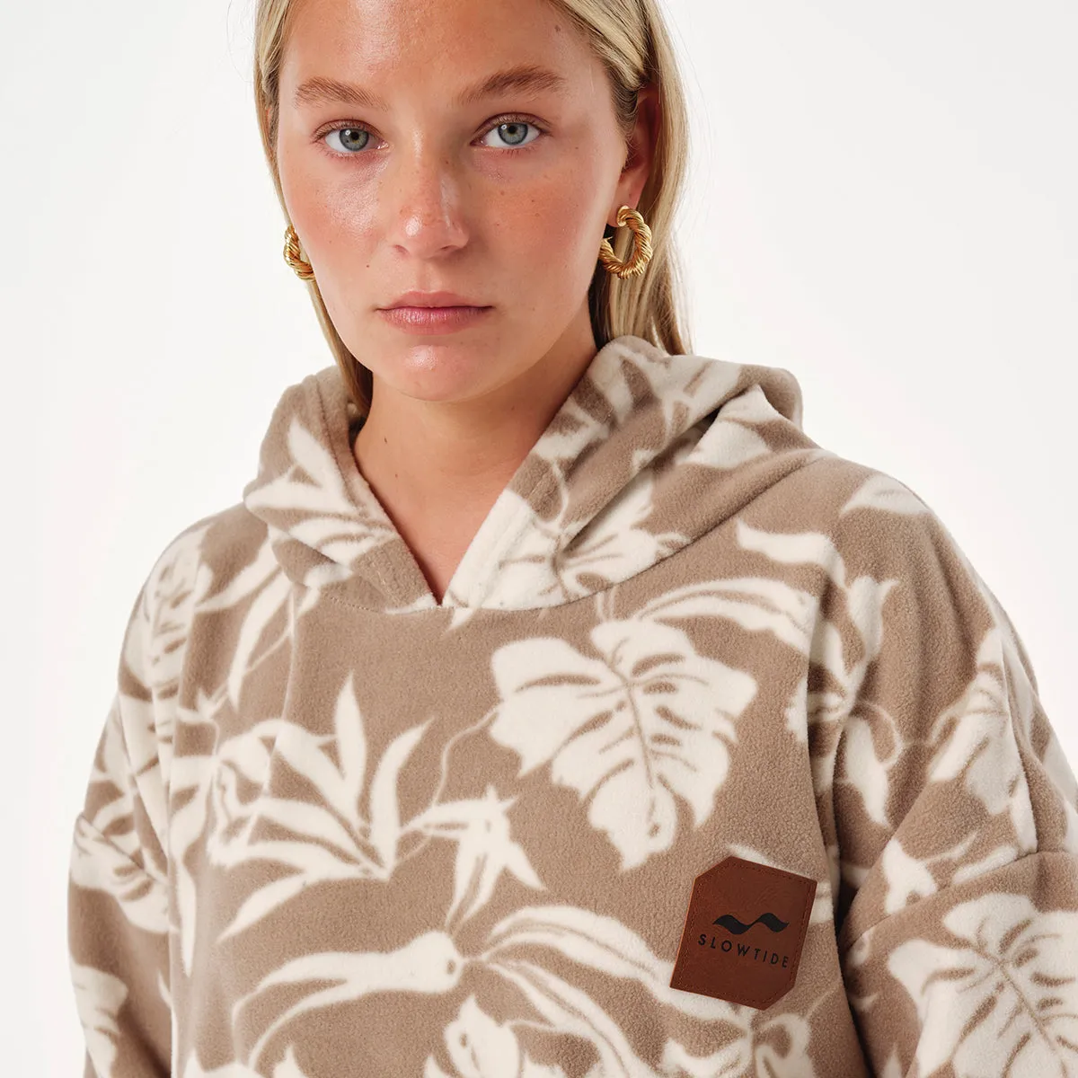 Hauke Chilling Fleece Poncho sold by SLOWTIDE product image thumbnail 4