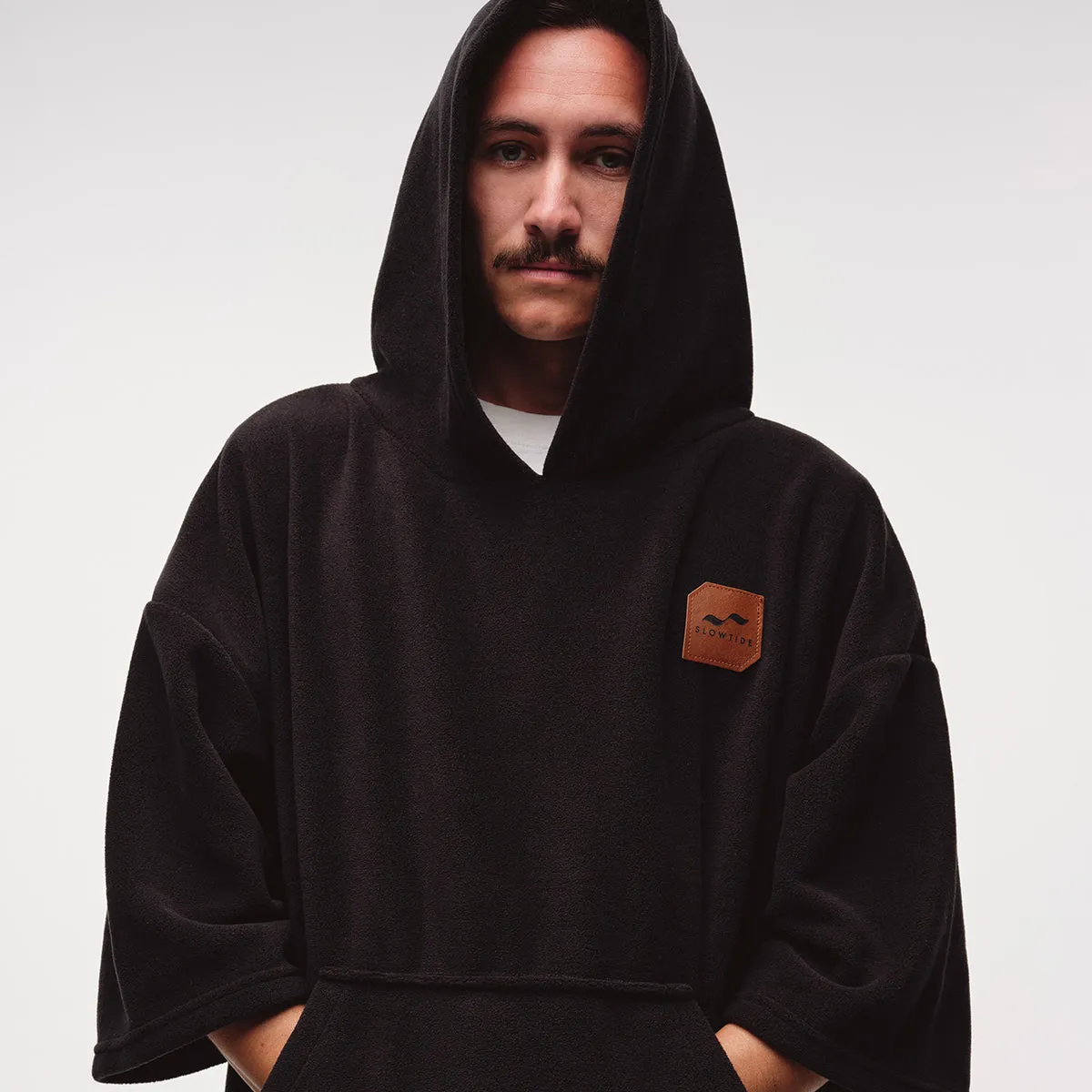 Everyday Chilling Fleece Poncho sold by SLOWTIDE product image thumbnail 4