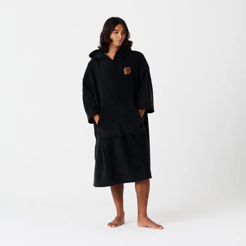 Everyday Chilling Fleece Poncho sold by SLOWTIDE