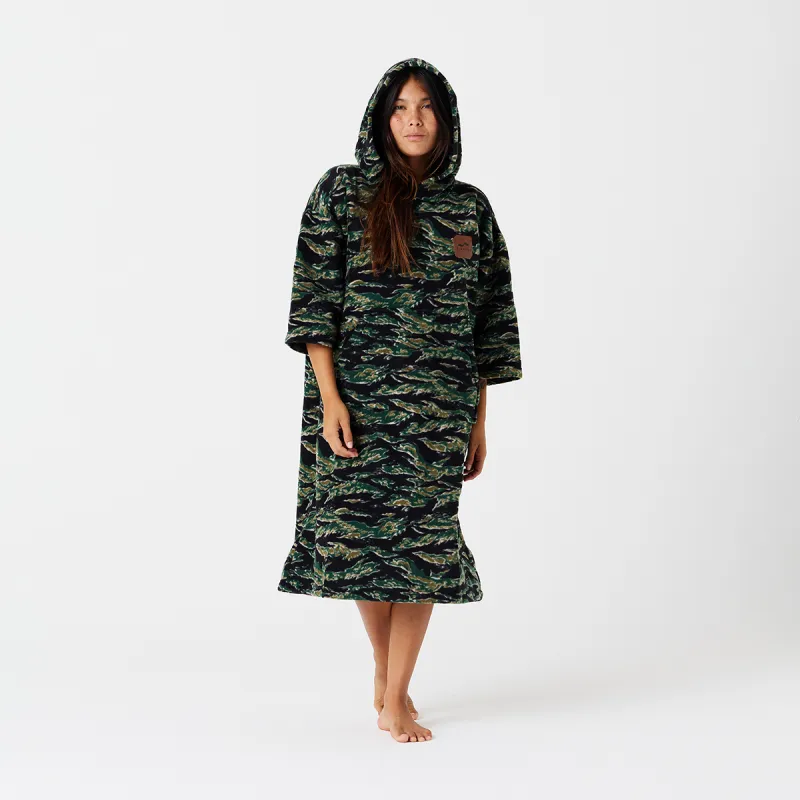 Major Chilling Fleece Poncho sold by SLOWTIDE