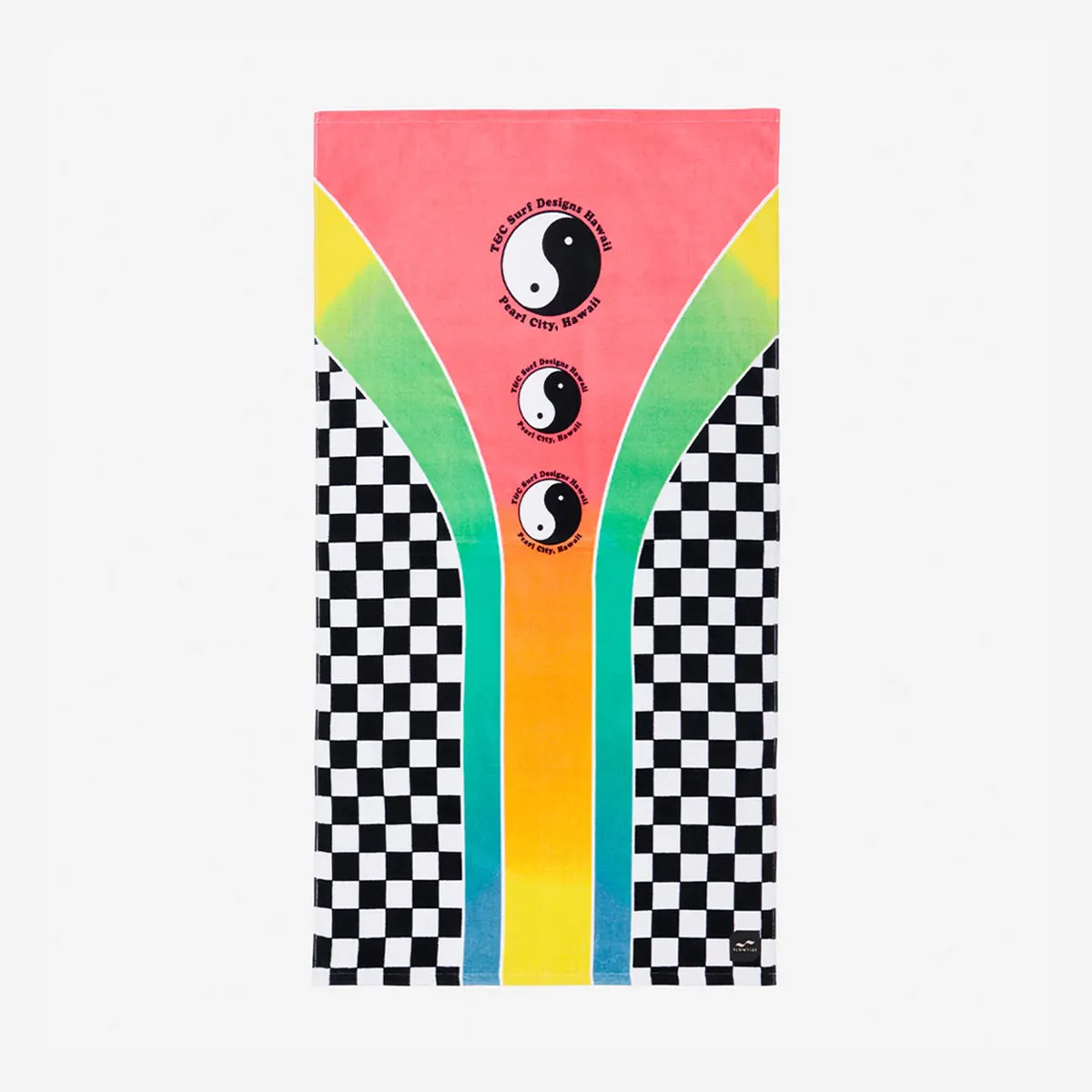 Town & Country Beach Towel - Guava | T&C Surf x Slowtide sold by SLOWTIDE