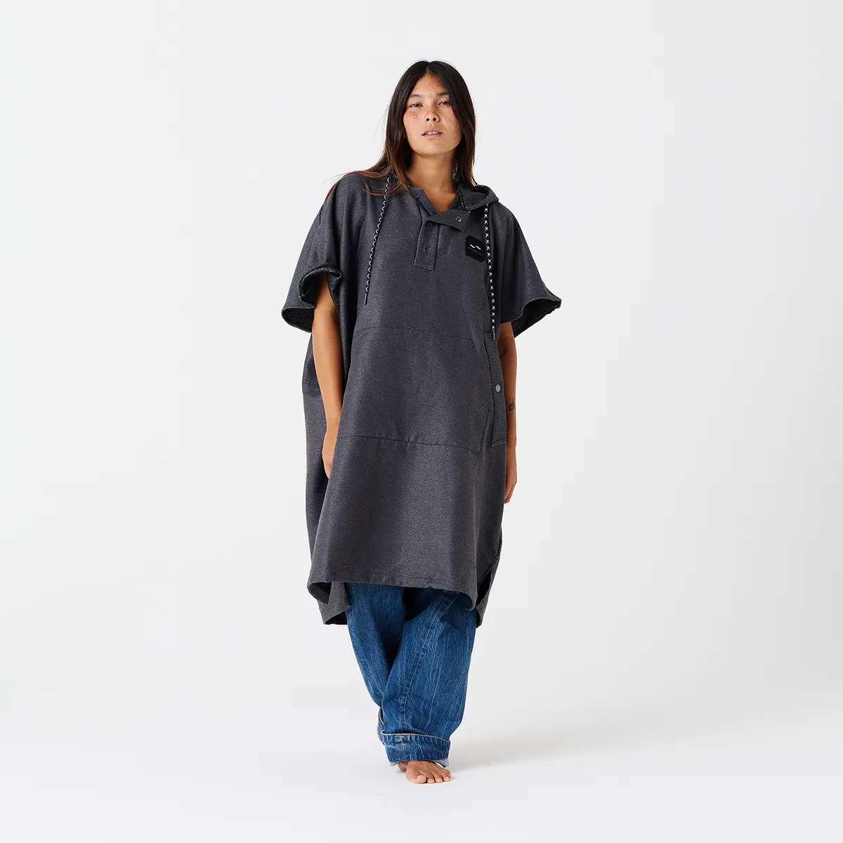 Daybreak Quick-Dry Poncho - S/M sold by SLOWTIDE