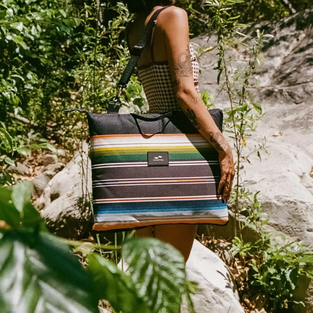 Santana Packable Picnic Blanket sold by SLOWTIDE product image thumbnail 3