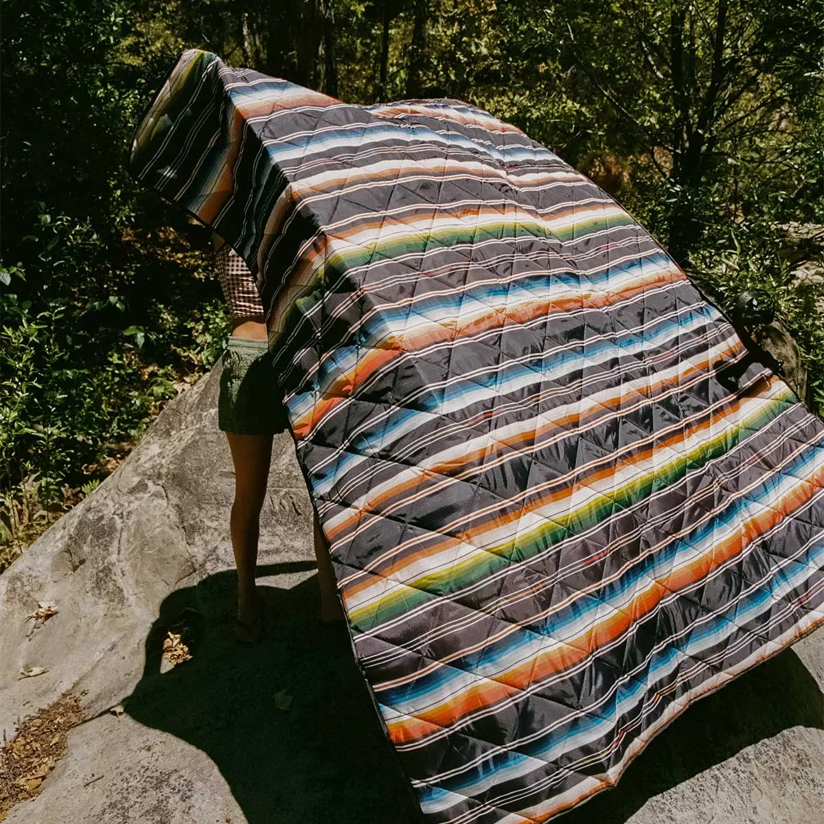 Santana Packable Picnic Blanket sold by SLOWTIDE product image thumbnail 4