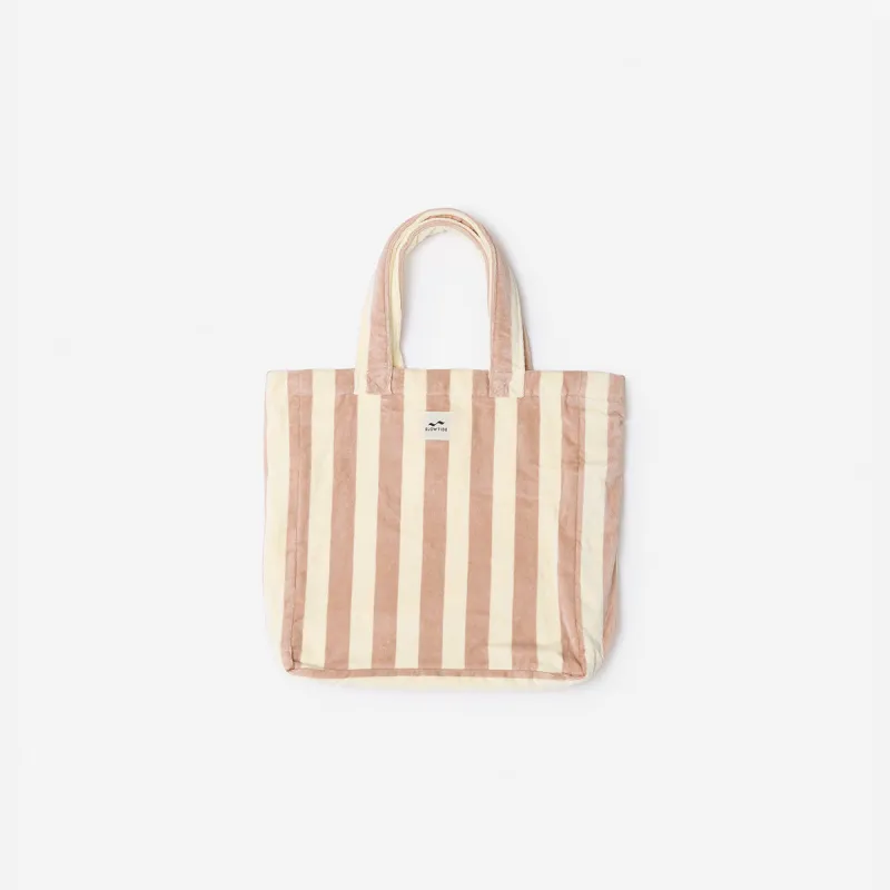 Cabana Terry Tote - Clay made by SLOWTIDE
