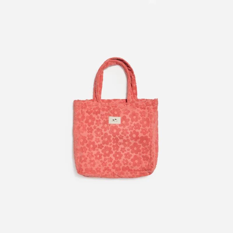 Ginny Terry Tote Bag - Guava made by SLOWTIDE