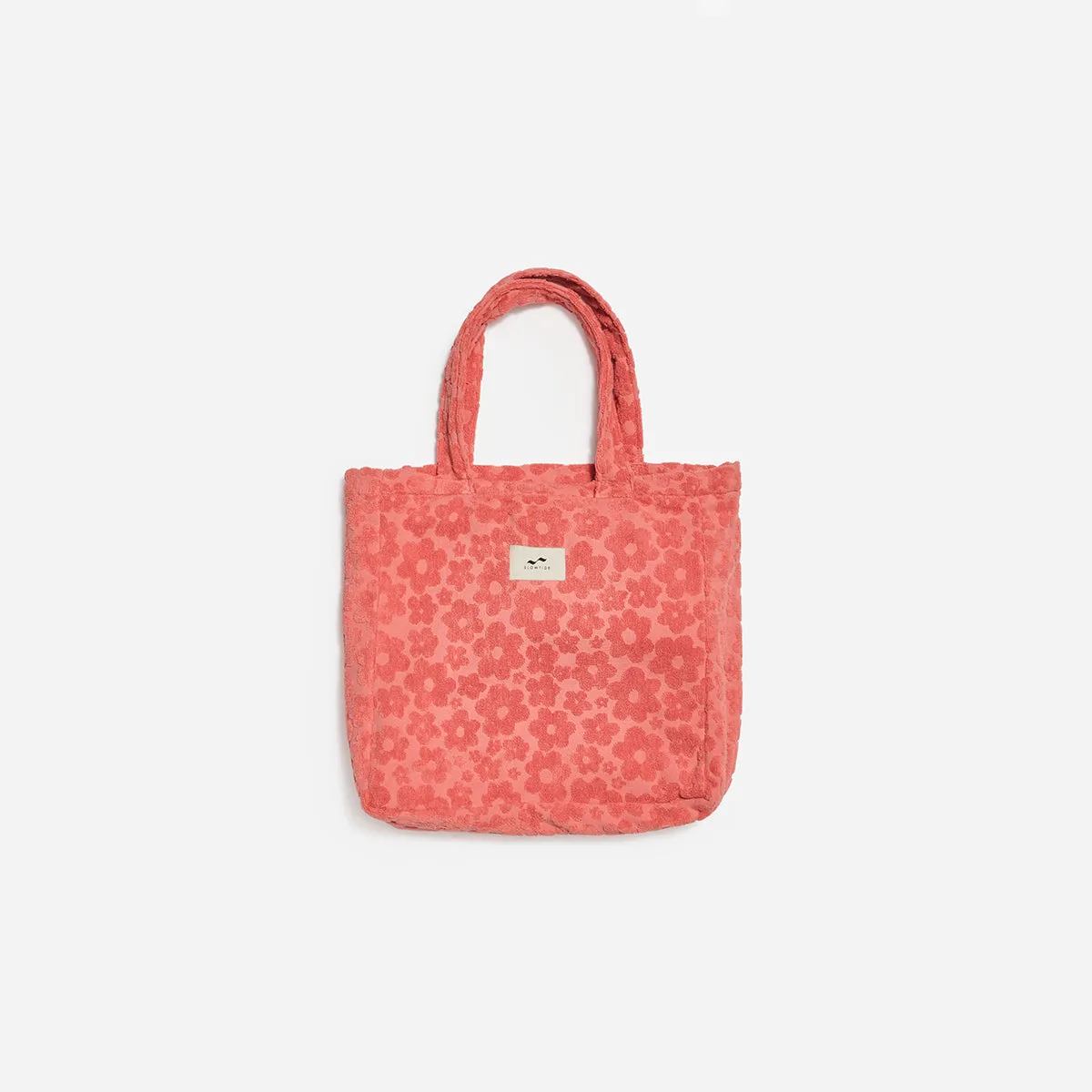 Ginny Terry Tote Bag - Guava sold by SLOWTIDE