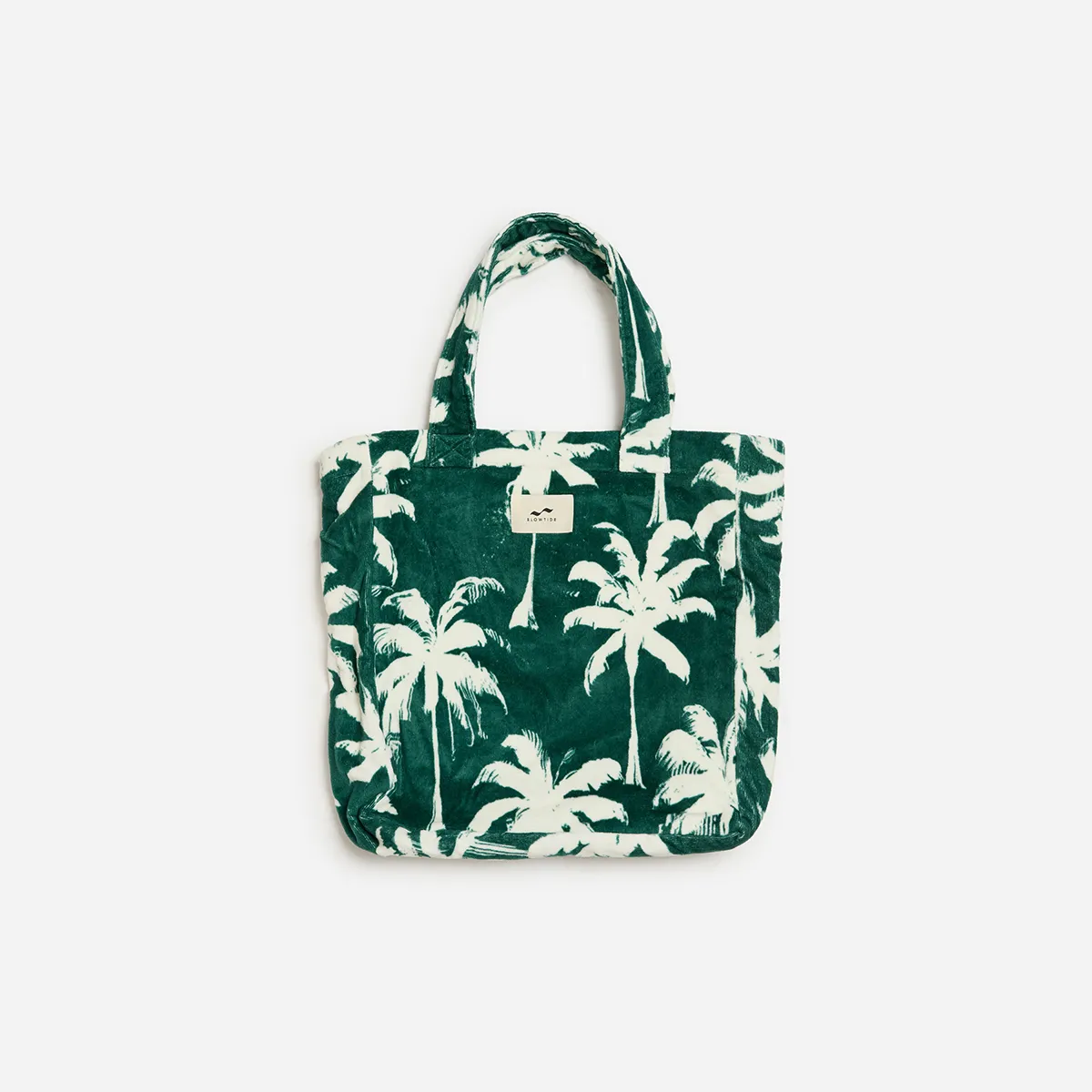 Luca Terry Tote - Kale sold by SLOWTIDE