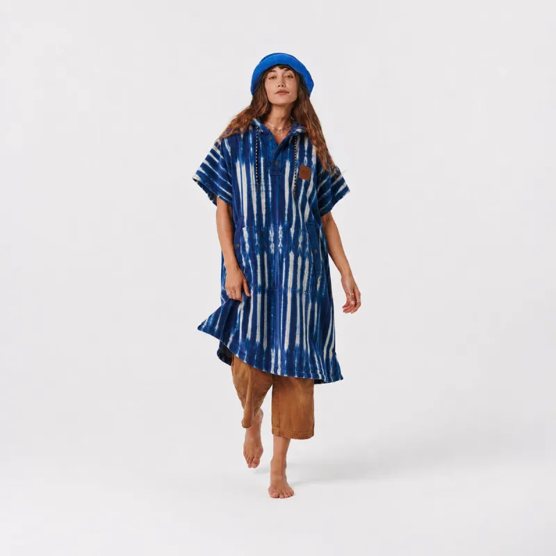 Kyoto Extra-Warm Poncho made by SLOWTIDE