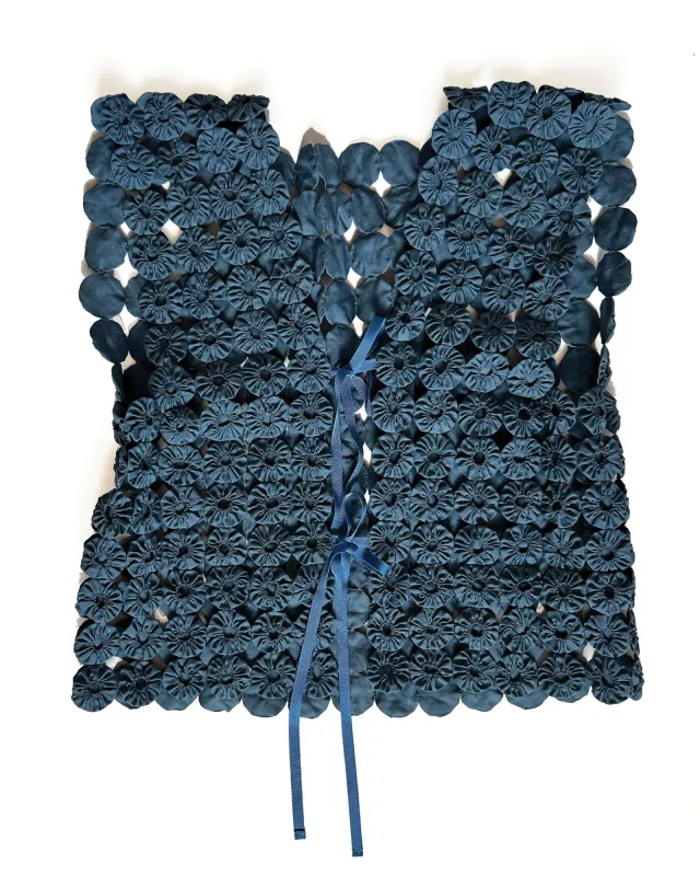 THE YOYO VEST - DENIM BLUE sold by THE SERIES NY