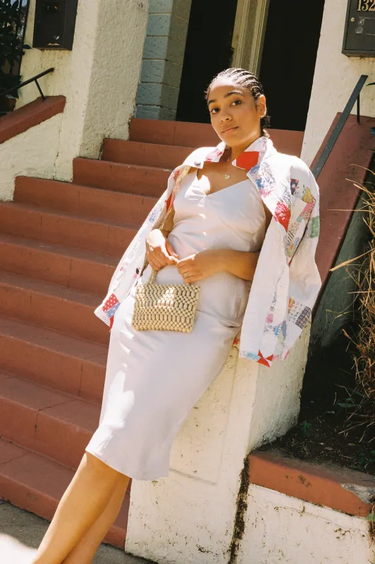 THE QUILTED CHORE JACKET - RING QUILT sold by THE SERIES NY