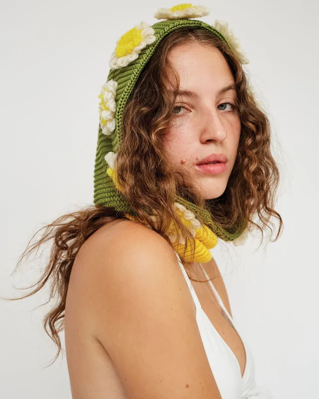 FLORAL BAMBU HOOD sold by THE SERIES NY
