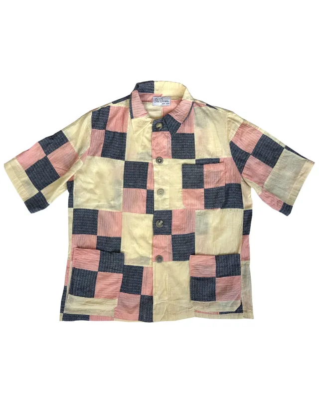 THE QUILTED CHORE SHIRT - FOUR PATCH made by THE SERIES NY