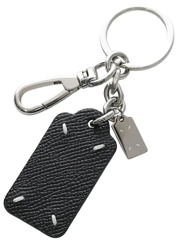 Four Stitches Tag Keyring (Black) sold by TONS product image thumbnail 4