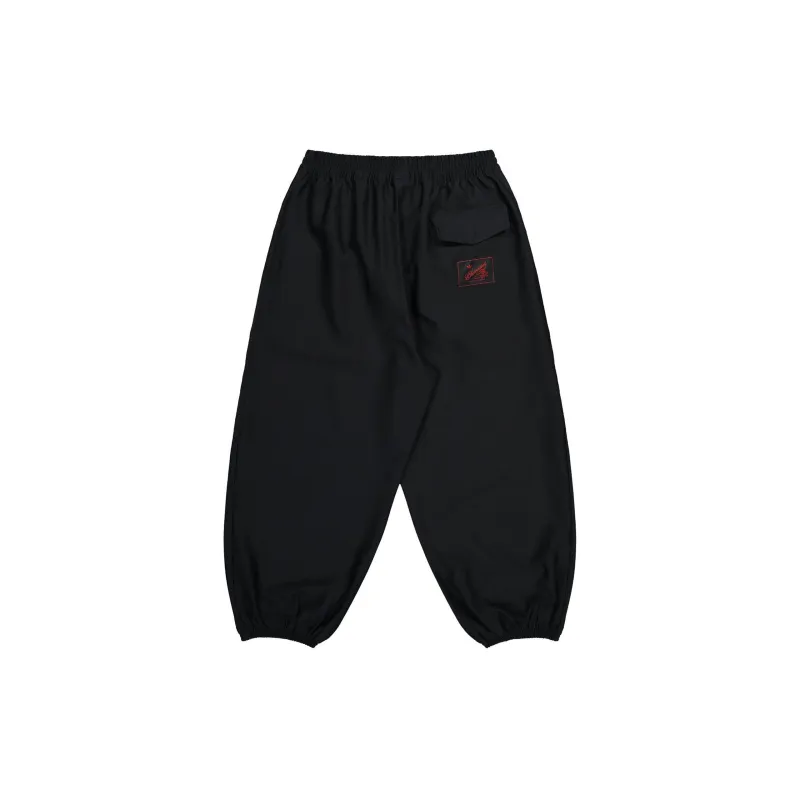 x Willy Chavarria Elasticated Waistband Track Pants (Black) sold by TONS