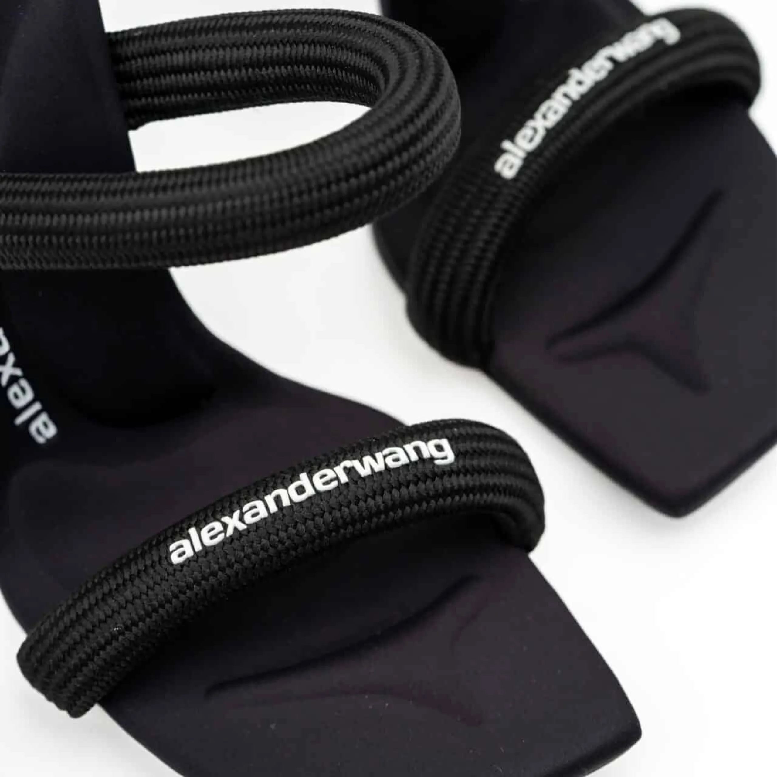 Julie Tubular Webbing Sandal (Black) sold by TONS product image thumbnail 3