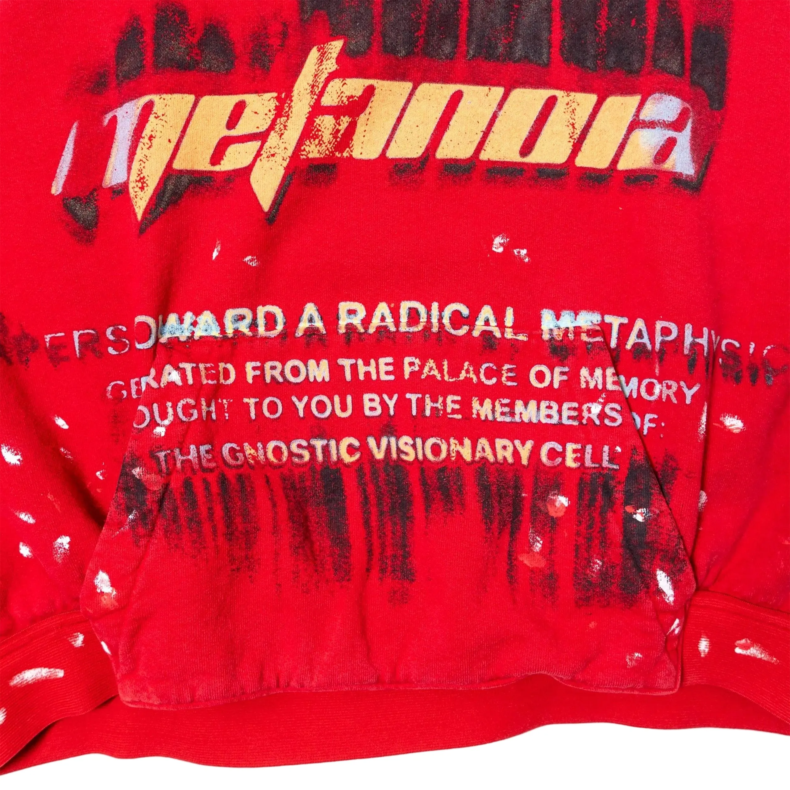 Radical Paper Rose Crewneck (Meta Red) sold by TONS product image thumbnail 2