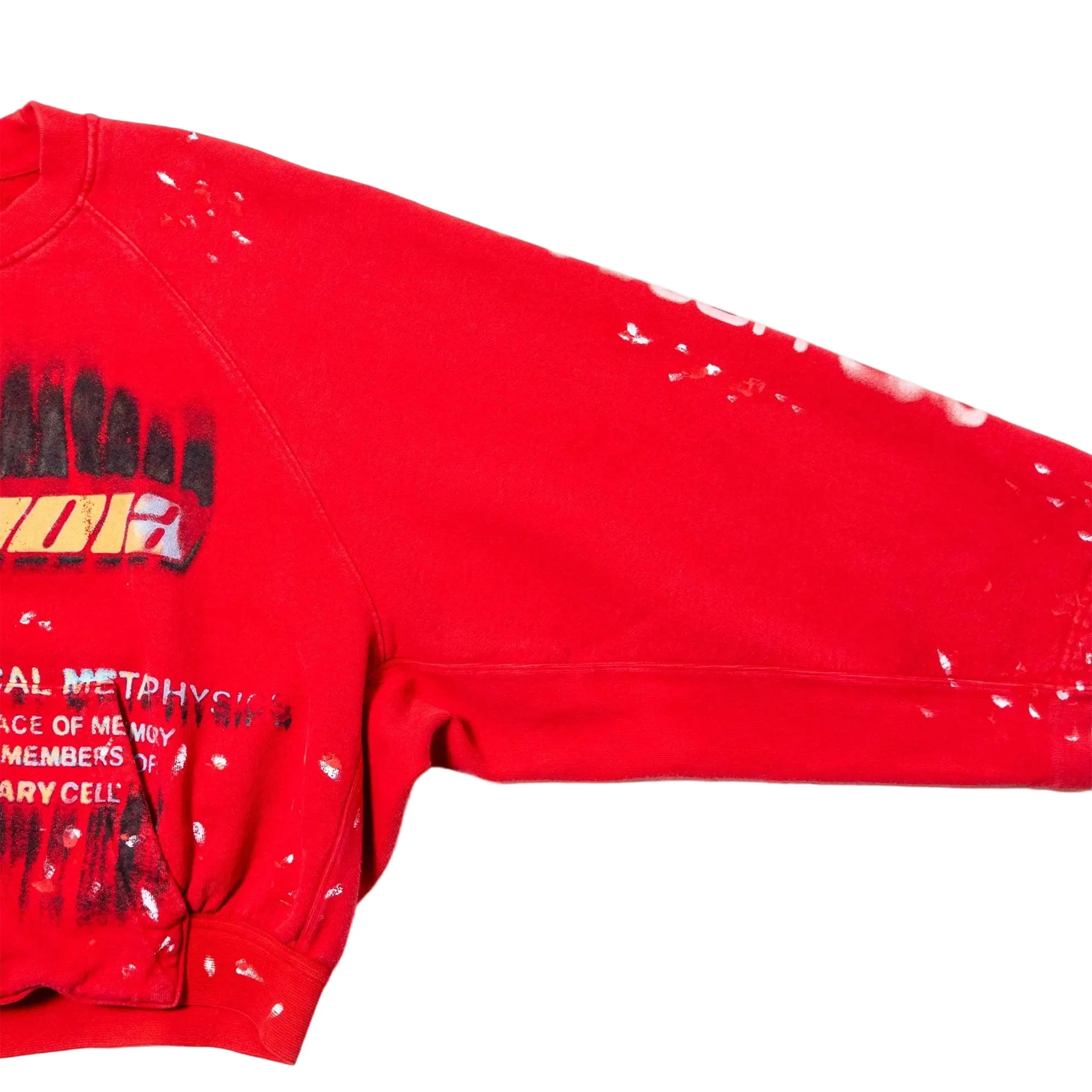 Radical Paper Rose Crewneck (Meta Red) sold by TONS product image thumbnail 3