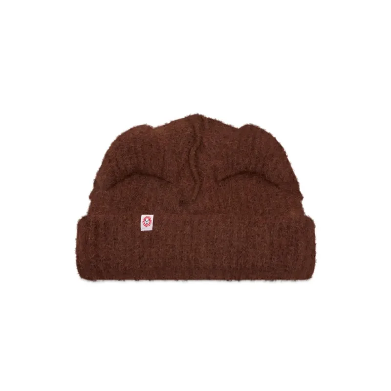 Alpaca Chunky Ears Beanie (Brown) sold by TONS