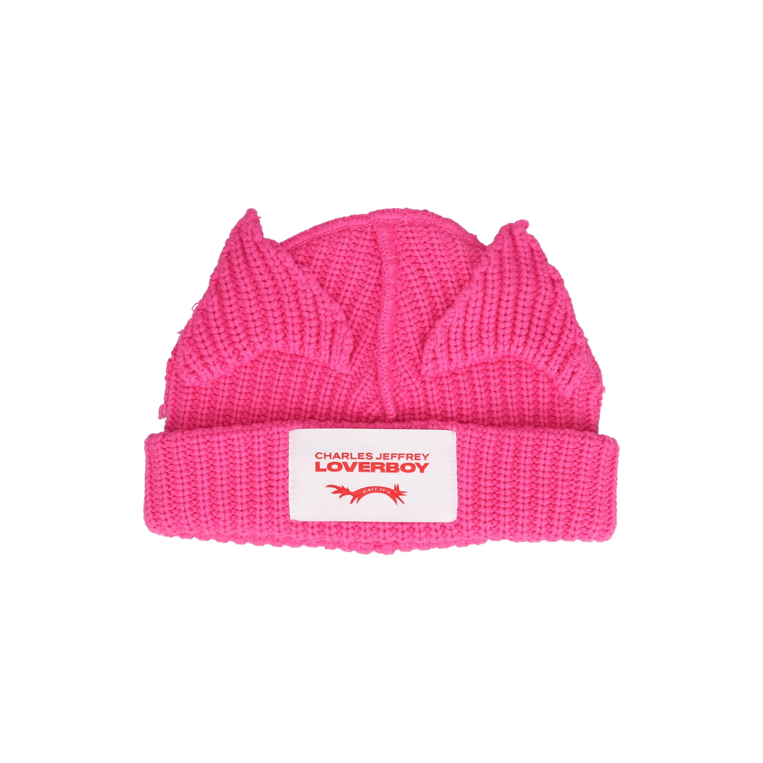 Chunky Ears Beanie (Pink) sold by TONS