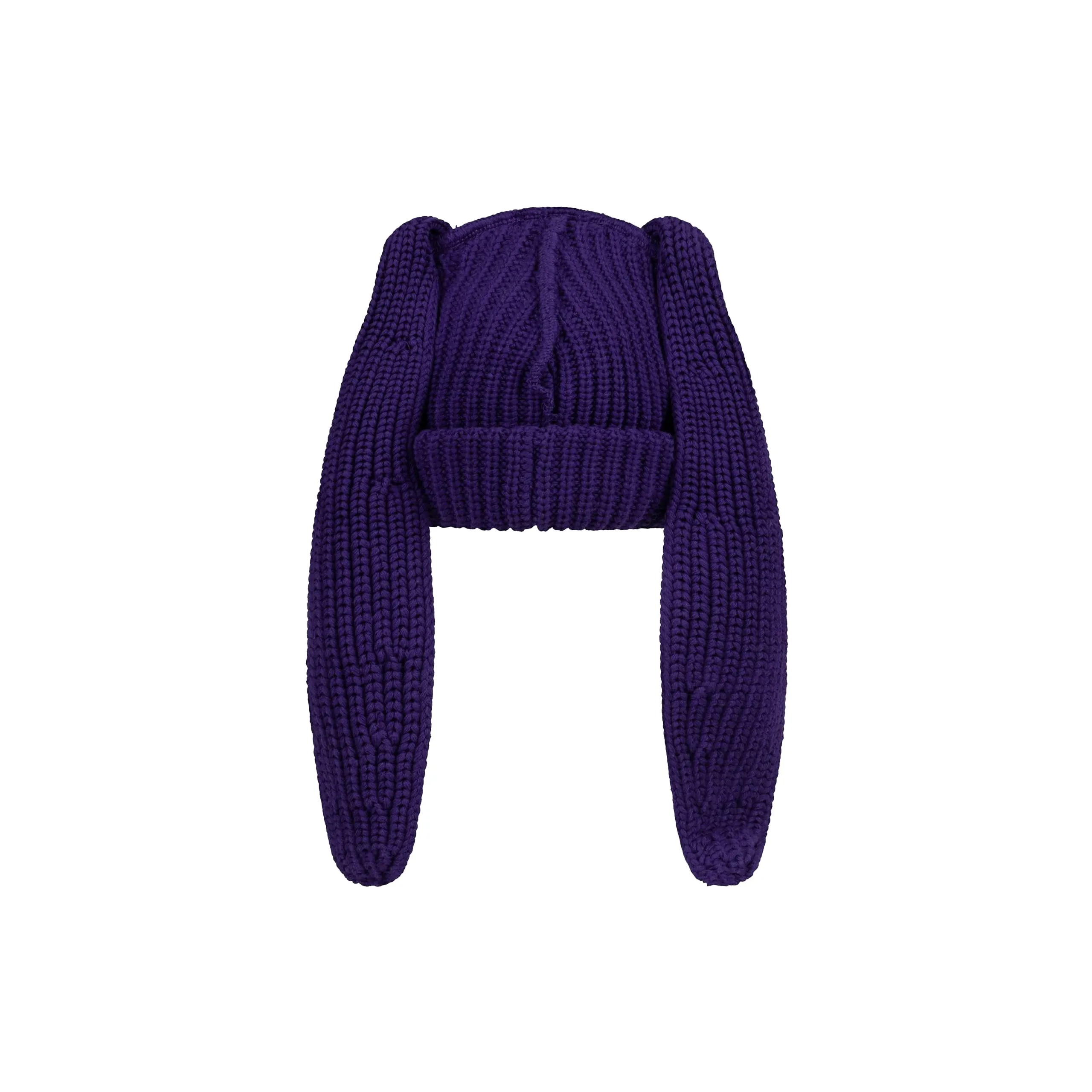 Chunky Rabbit Beanie (Purple) sold by TONS product image thumbnail 2