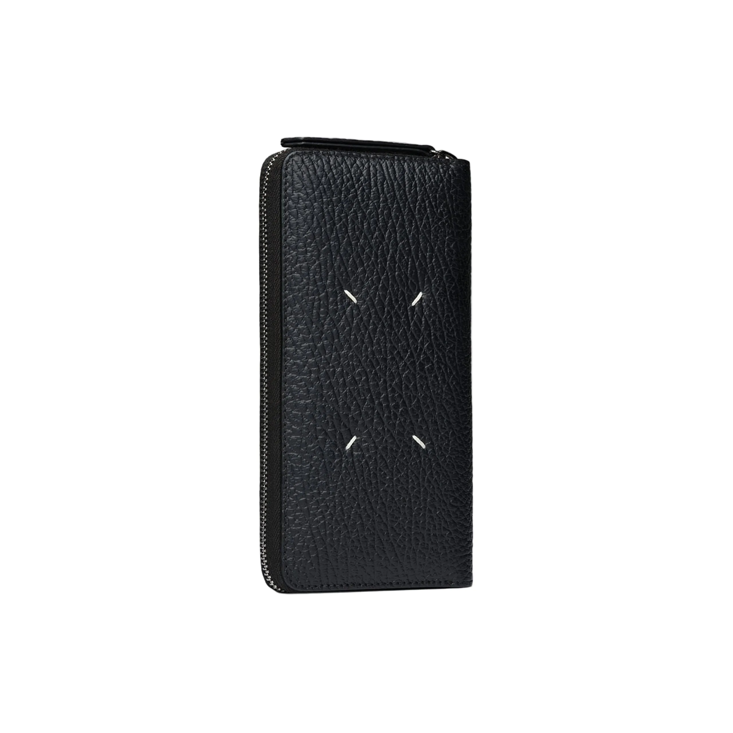 Four Stitches Zip-Around Wallet (Black) sold by TONS